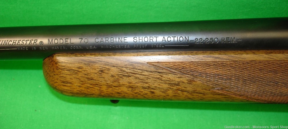 Winchester Model 70 .22-250 / 20" Bbl - Leupold - Custom Wood & More-img-13