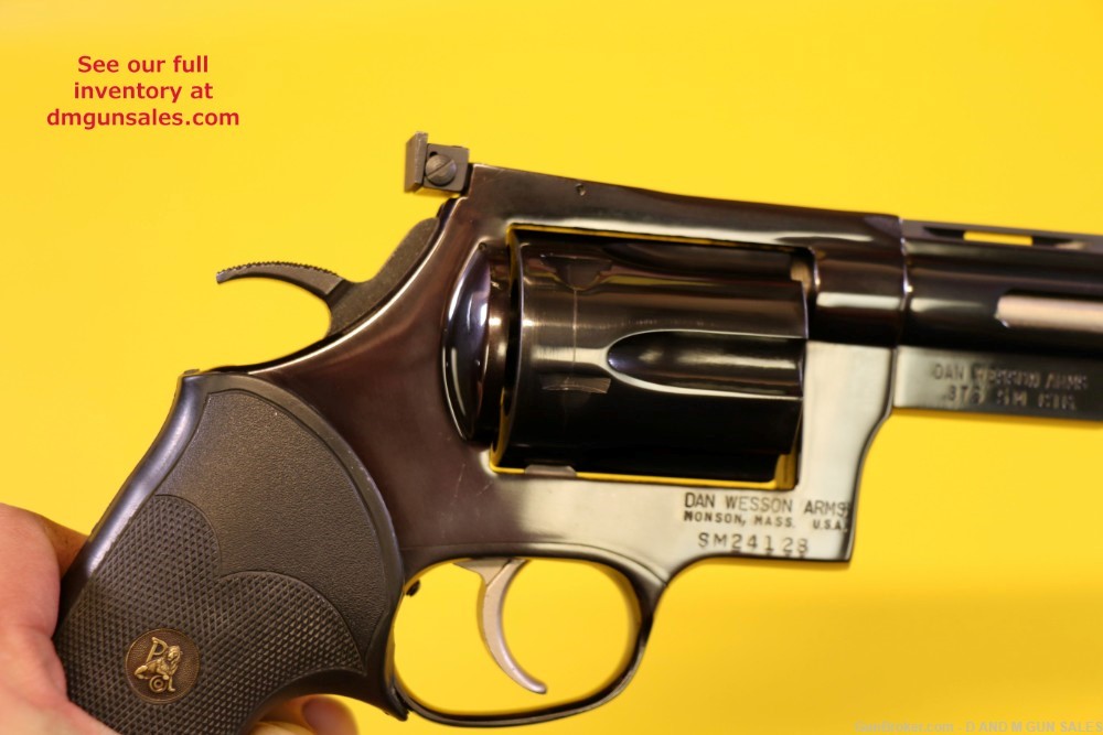 DAN WESSON .375 SUPER MAG WITH BRASS AND RELOADING DIES (COLLECTORS DREAM) -img-20