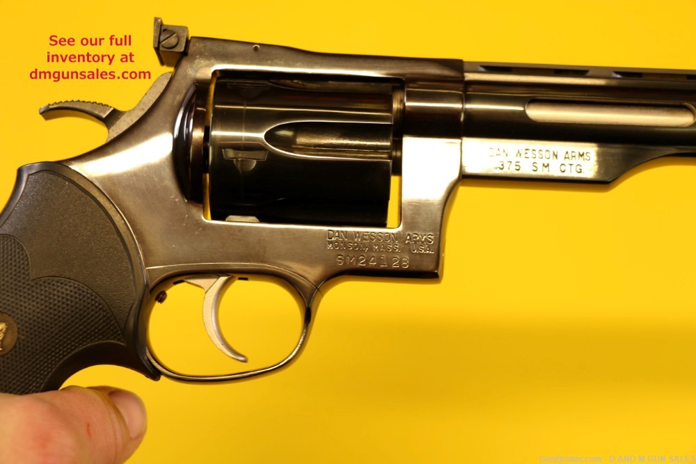 DAN WESSON .375 SUPER MAG WITH BRASS AND RELOADING DIES (COLLECTORS DREAM) -img-19