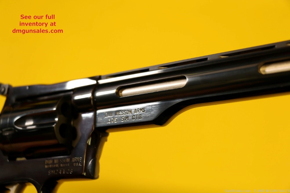 DAN WESSON .375 SUPER MAG WITH BRASS AND RELOADING DIES (COLLECTORS DREAM) -img-17