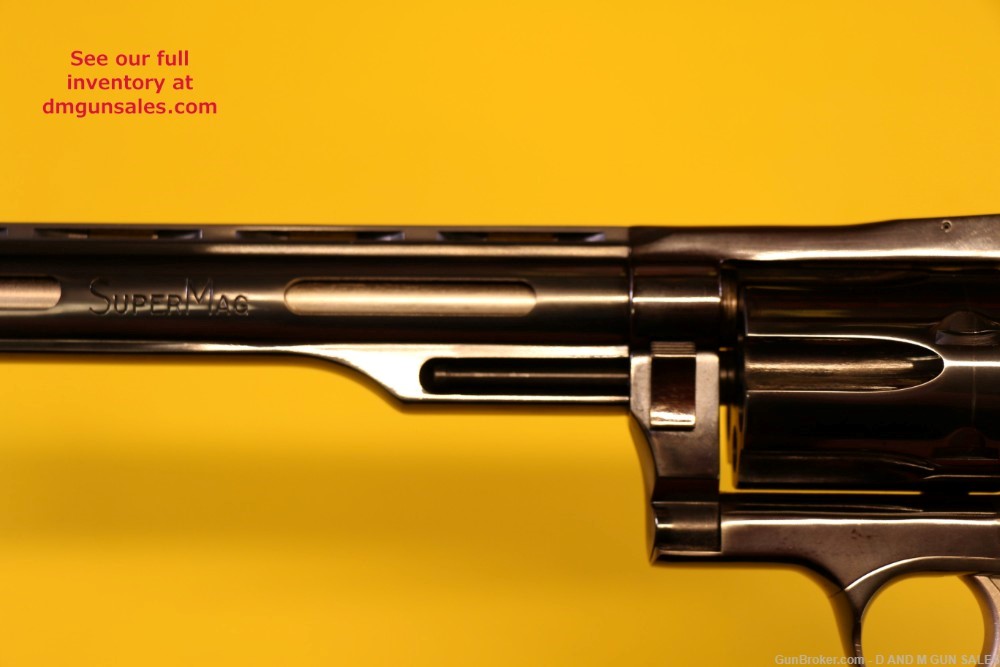 DAN WESSON .375 SUPER MAG WITH BRASS AND RELOADING DIES (COLLECTORS DREAM) -img-29