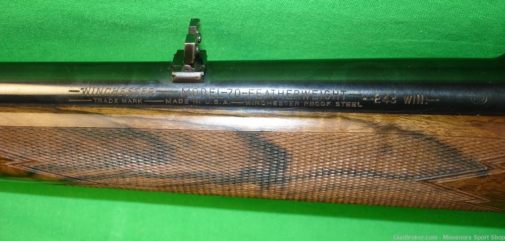 Winchester Model 70 .243/22"Bbl - Pre-64 / Featherweight-img-12