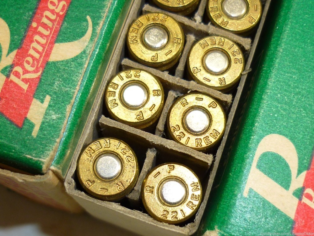 20rd - 221 Rem Fireball - Vintage Ammo - 221 Remington Fire Ball-img-9