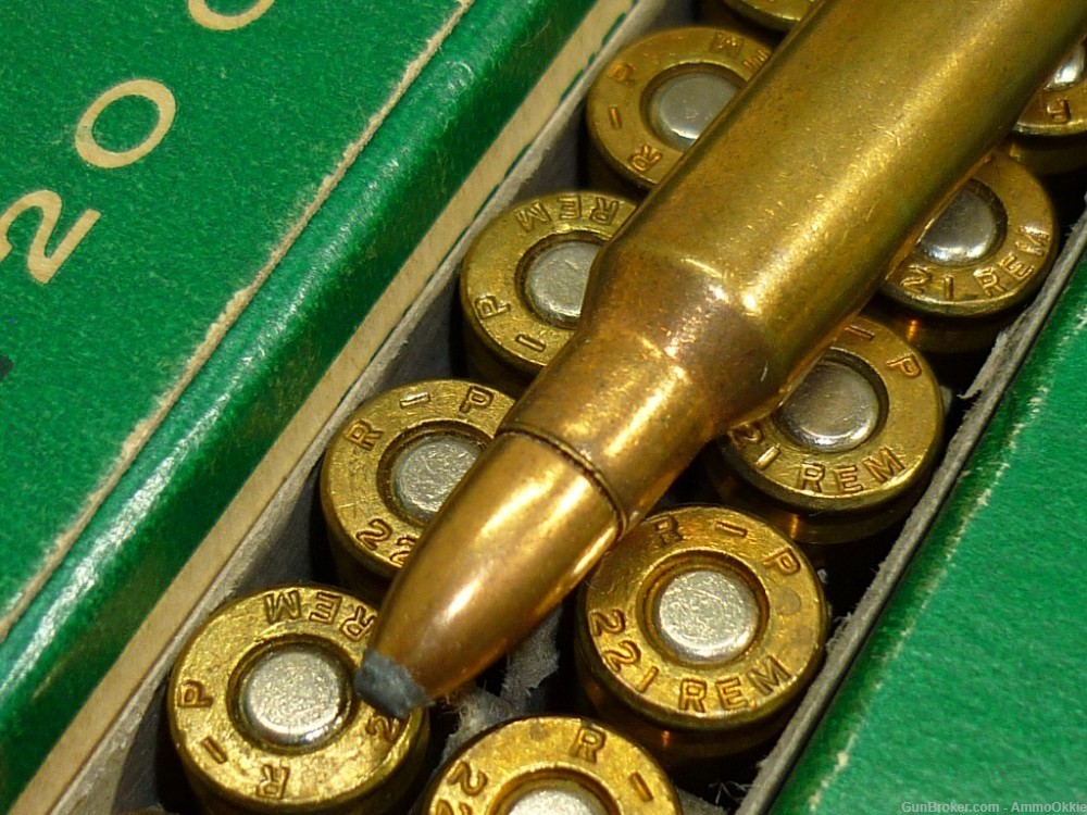 20rd - 221 Rem Fireball - Vintage Ammo - 221 Remington Fire Ball-img-13