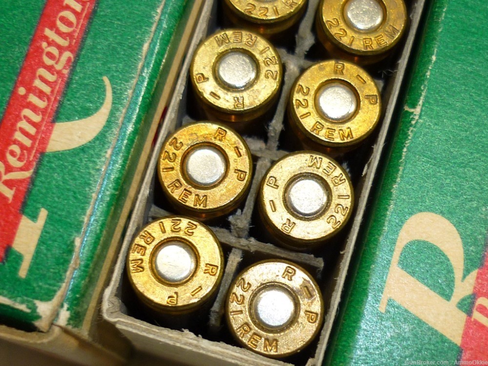 20rd - 221 Rem Fireball - Vintage Ammo - 221 Remington Fire Ball-img-8