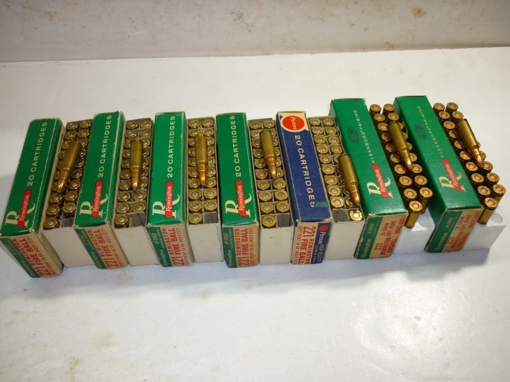20rd - 221 Rem Fireball - Vintage Ammo - 221 Remington Fire Ball-img-25
