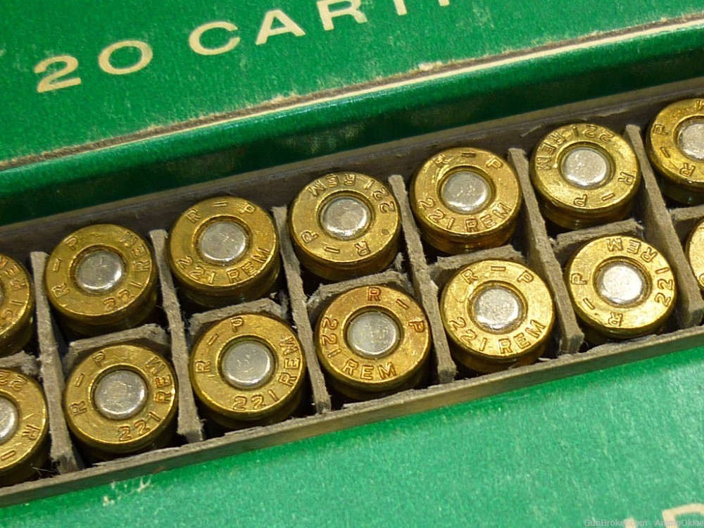20rd - 221 Rem Fireball - Vintage Ammo - 221 Remington Fire Ball-img-28