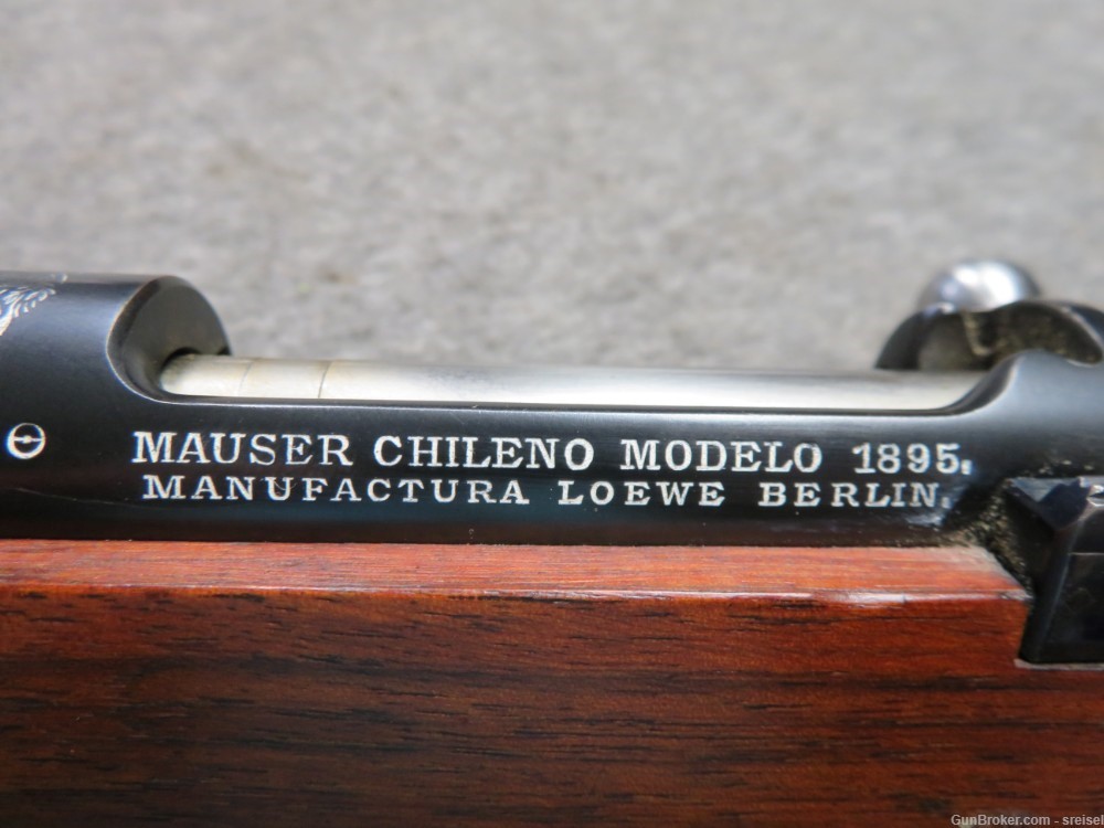 ANTIQUE CHILEAN MODEL 1895 MAUSER RIFLE-MATCHING-EXC-NEAR NEW-BEAUTIFUL GUN-img-7