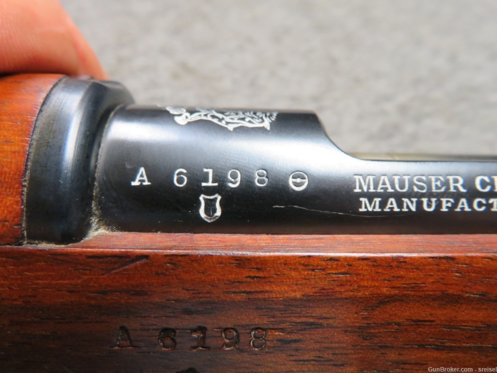 ANTIQUE CHILEAN MODEL 1895 MAUSER RIFLE-MATCHING-EXC-NEAR NEW-BEAUTIFUL GUN-img-8