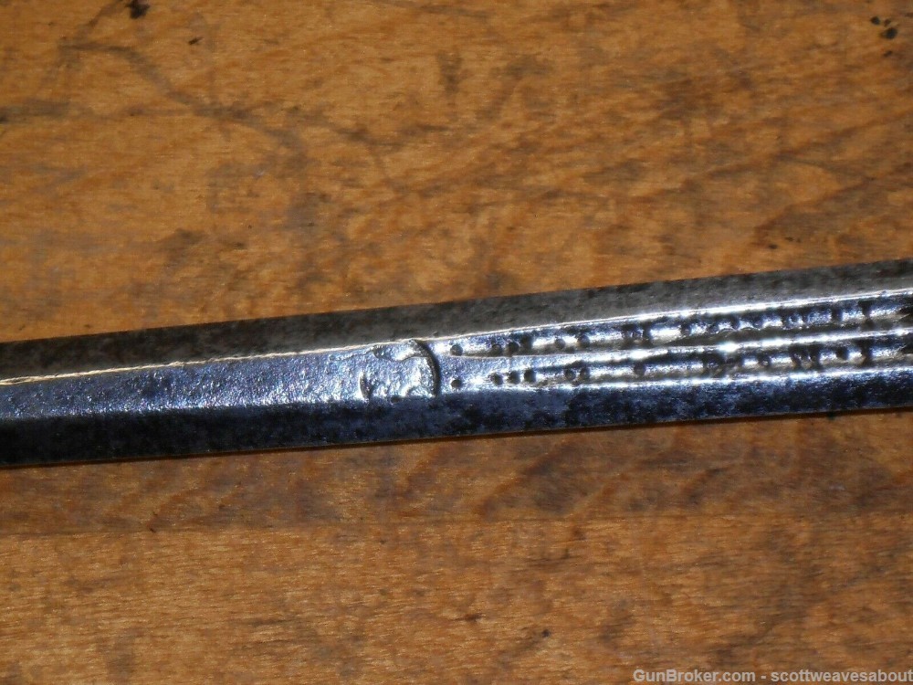 Antique 16TH Century European Let Hand Parrying Dagger Maine Gauche Knife-img-29