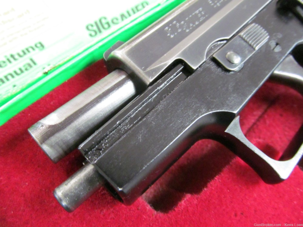 SCARCE 1988 Sig Sauer P225 West German "Jh" Code 9mm BOXED-img-8