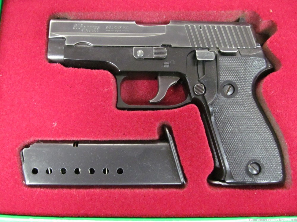 SCARCE 1988 Sig Sauer P225 West German "Jh" Code 9mm BOXED-img-1