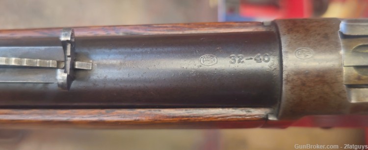 WINCHESTER 1894 32-40 ROUND 26" BARREL W/LETTER BORN IN 1905  NICE SHAPE   -img-13