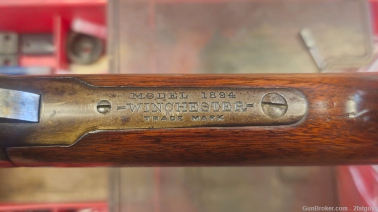 WINCHESTER 1894 32-40 ROUND 26" BARREL W/LETTER BORN IN 1905  NICE SHAPE   -img-15