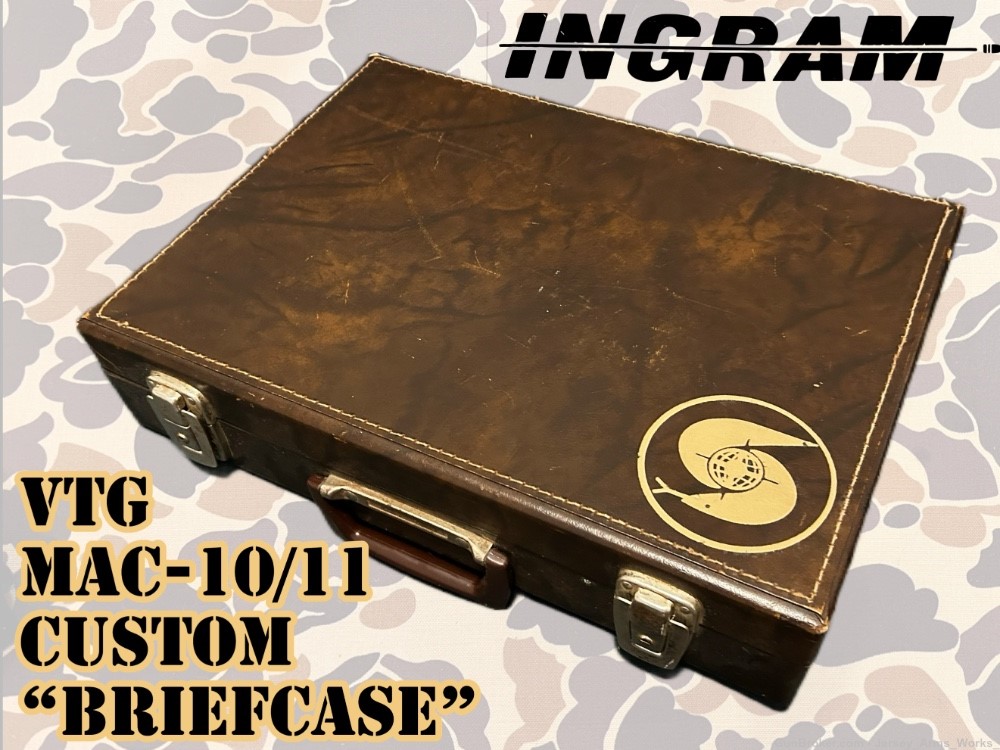 INGRAM MAC-10 MAC-11 Cobray Briefcase Style Carry Case RPB SWD M10 M11-img-0