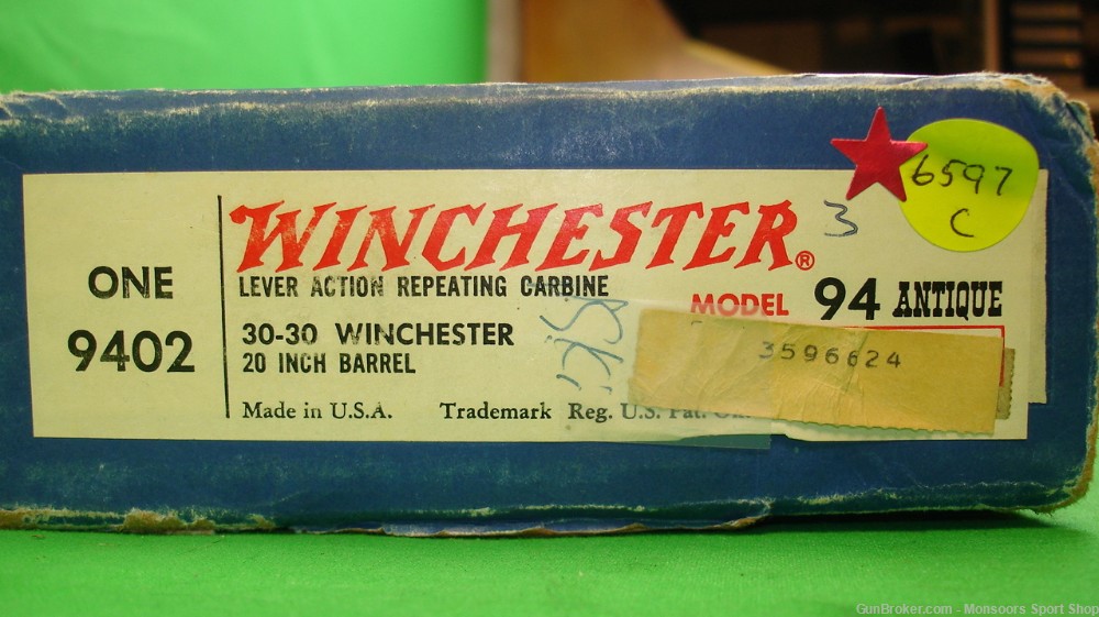 Winchester 94 Antique Carbine #9402 - New-img-18