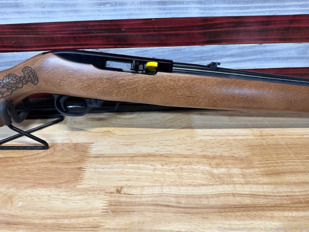 RUGER 10/22 22LR RIFLE BLUED/BIRCH BELMONT EXCLUSIVE-img-2
