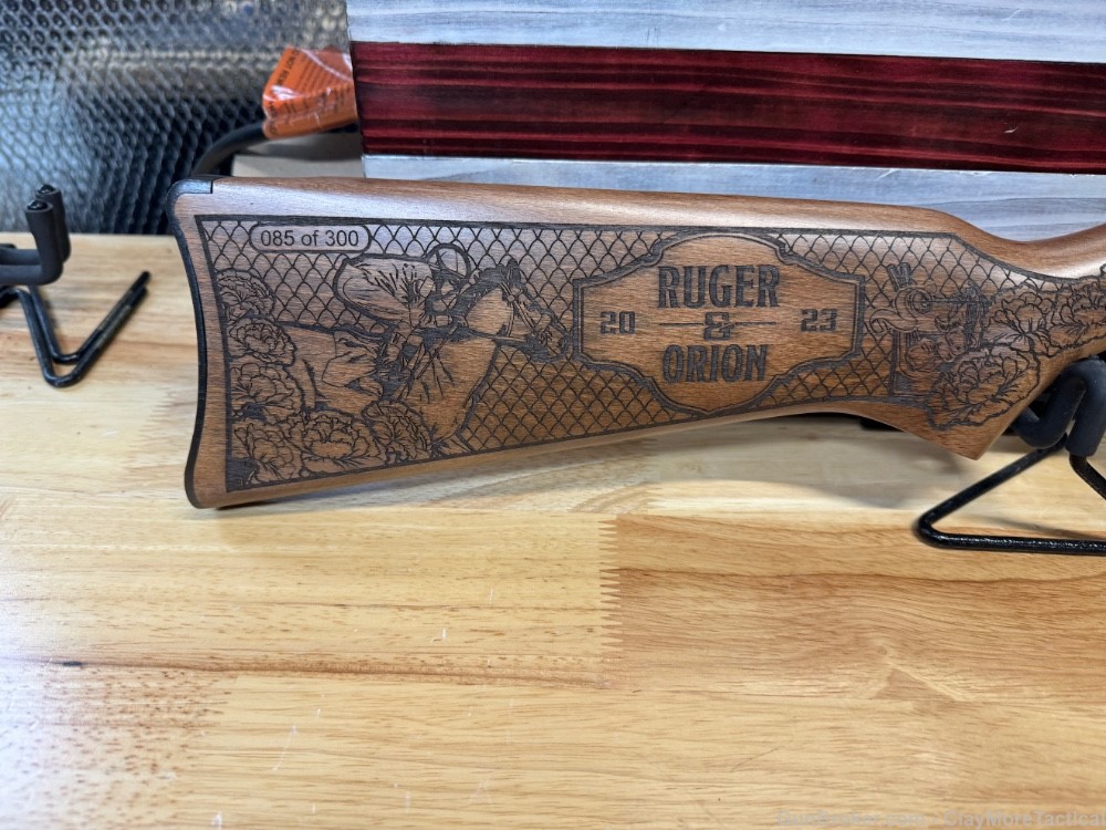 RUGER 10/22 22LR RIFLE BLUED/BIRCH BELMONT EXCLUSIVE-img-1