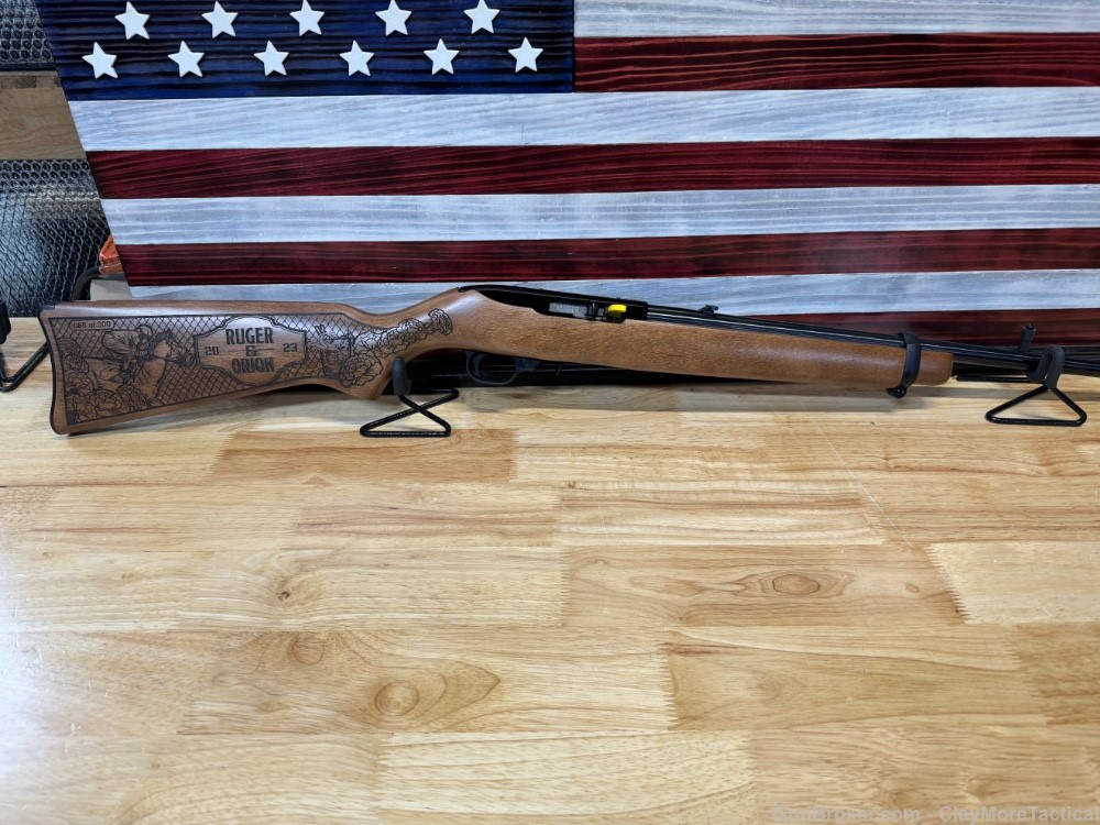 RUGER 10/22 22LR RIFLE BLUED/BIRCH BELMONT EXCLUSIVE-img-0