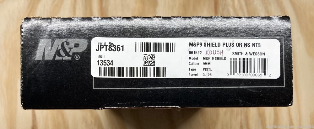 M&P9 Shield Plus OR NS NTS Frame, APEX Trigger, 10-Round Magazine SKU 13534-img-4