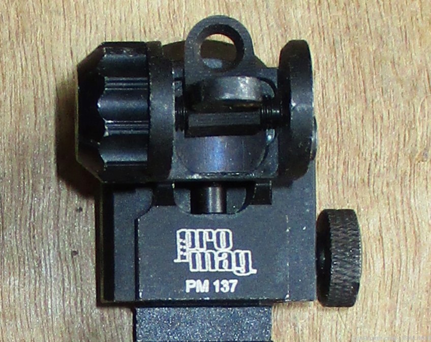 AR15 / M16 PRO MAG 137 Fold Down Front & Rear Sights (2 Sights)-img-2