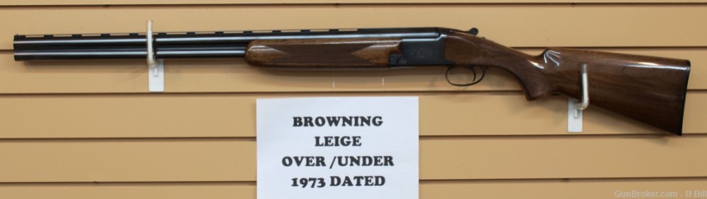 BROWNING LIEGE OVER / UNDER SHOTGUN 28" LIKE NEW EXC COND-img-1