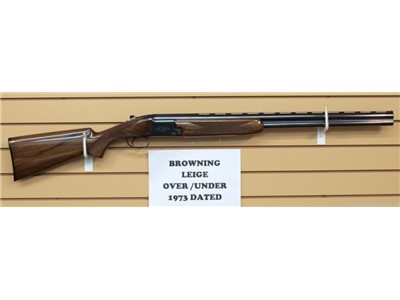 BROWNING LIEGE OVER / UNDER SHOTGUN 28" LIKE NEW EXC COND