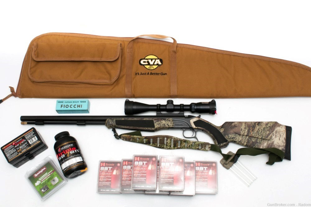 CVA Accura MR Muzzleloading Rifle with Bergara Barrel | Soft Case & Extras-img-0