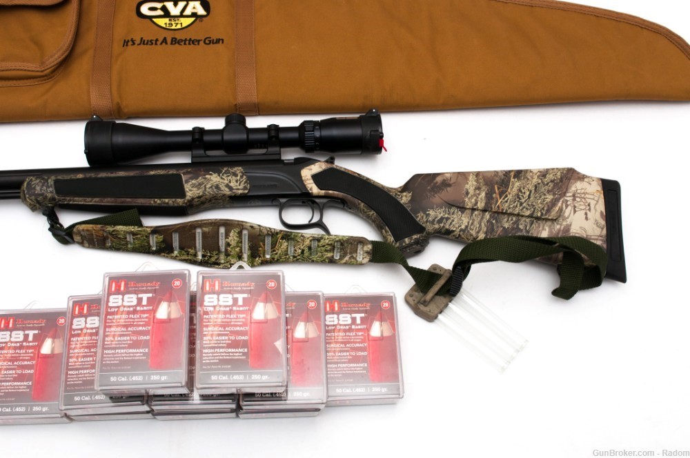CVA Accura MR Muzzleloading Rifle with Bergara Barrel | Soft Case & Extras-img-4