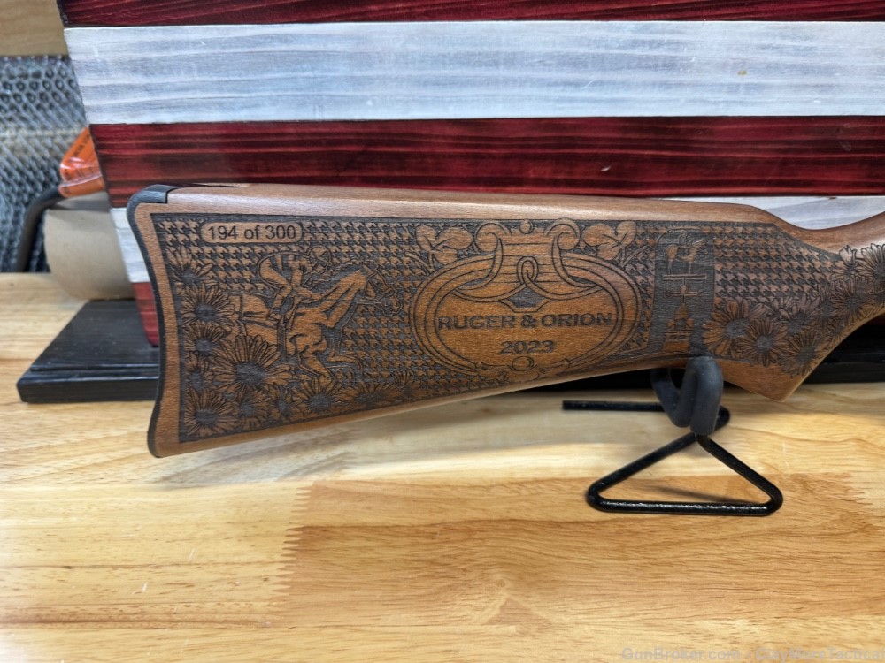 RUGER 10/22 22LR RIFLE BLUED/BIRCH PREAKNESS EXCLUSIVE-img-1