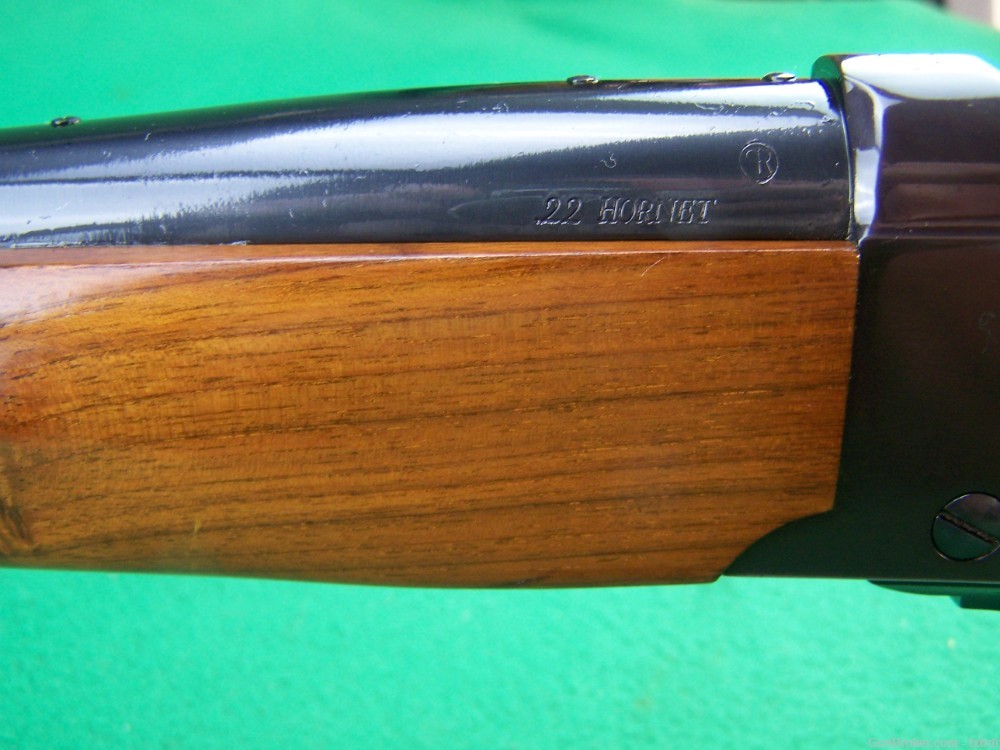 COLLECTOR GRADE RUGER NO 3 CARBINE, 22 HORNET, 22" BBL, OUT OF PRODUCTION-img-10