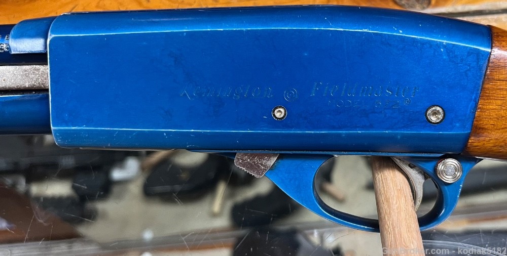 1958 Remington 572 Fieldmaster Lightweight Teal Wing Blue!-img-9