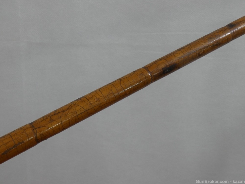 Antique Figural Sword Cane / Walking Stick / Carved Bulldog / dagger blade-img-12