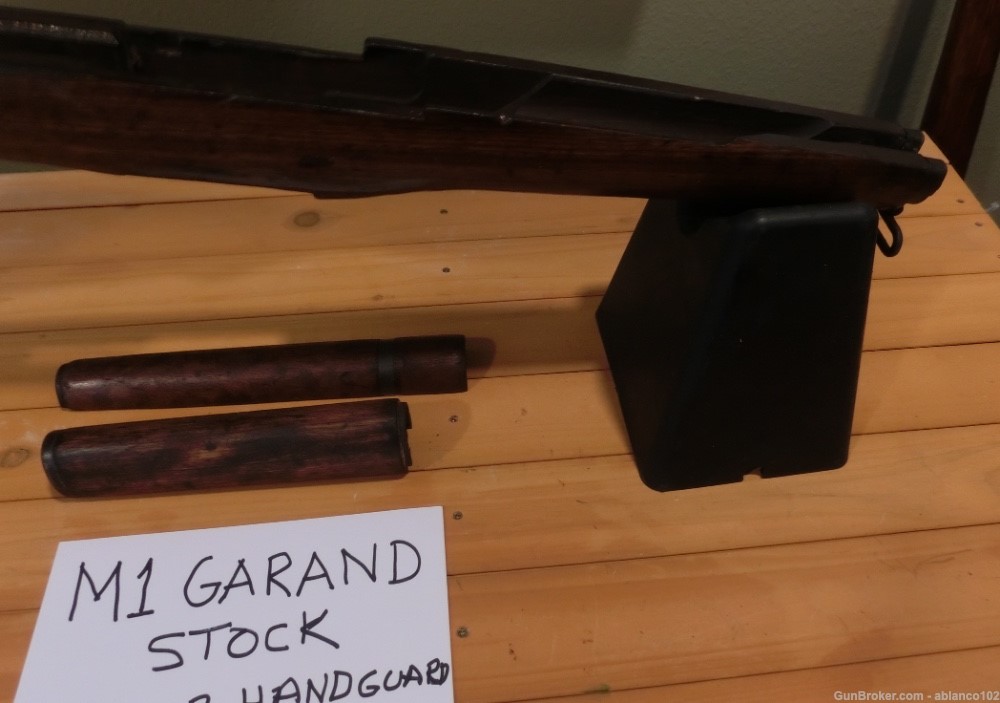 M1 Garand Stock with hand guards-img-7