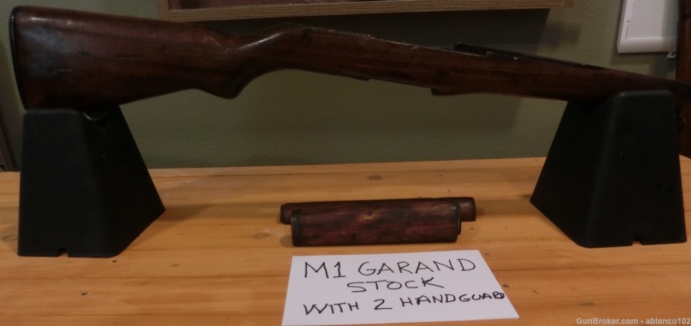 M1 Garand Stock with hand guards-img-3