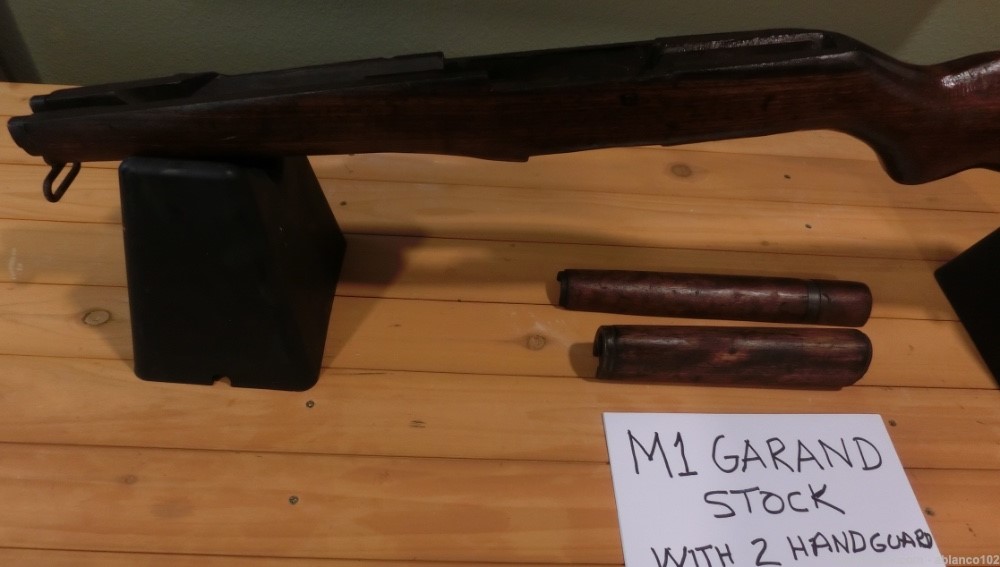 M1 Garand Stock with hand guards-img-2