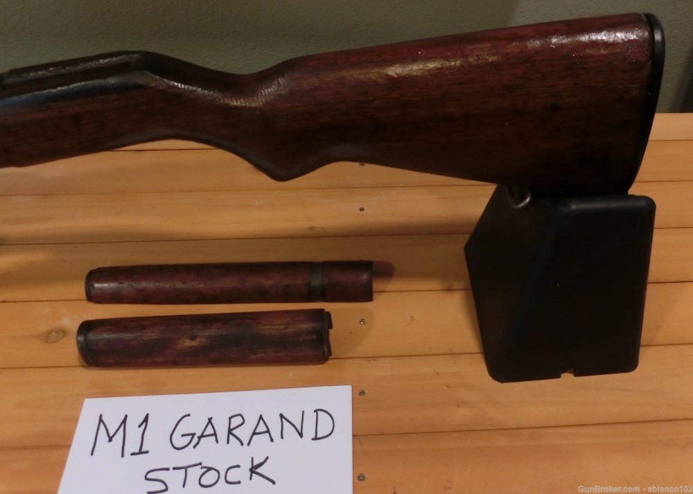 M1 Garand Stock with hand guards-img-1