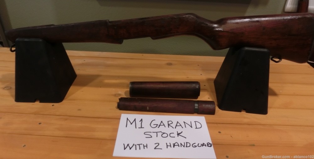 M1 Garand Stock with hand guards-img-8