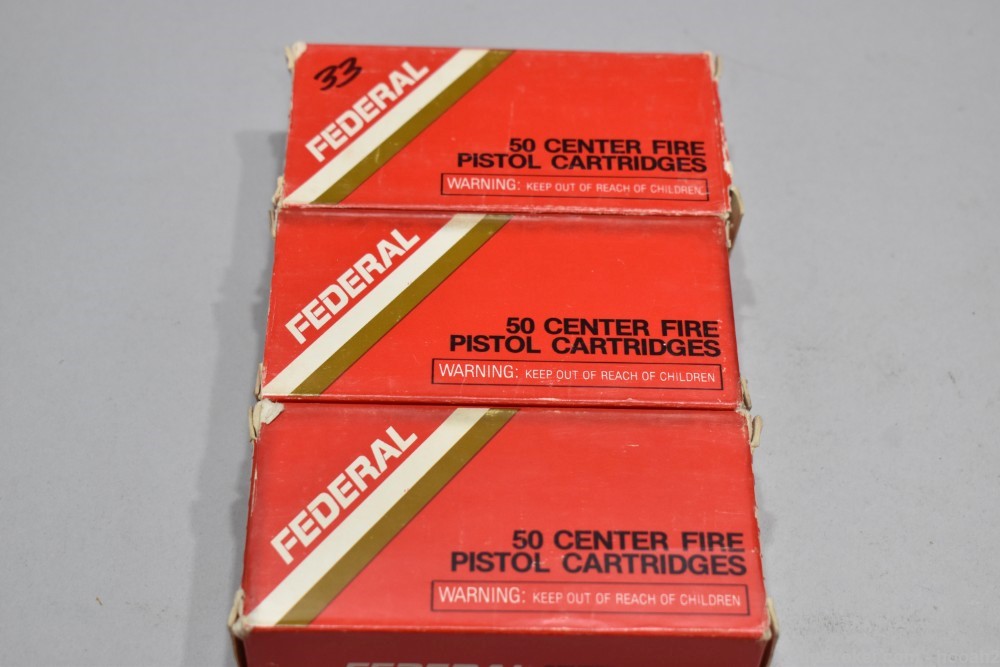 3 Boxes 133 Rds & 10 Fired Cases Federal 32 H&R Magnum Mag 85 G JHP-img-4