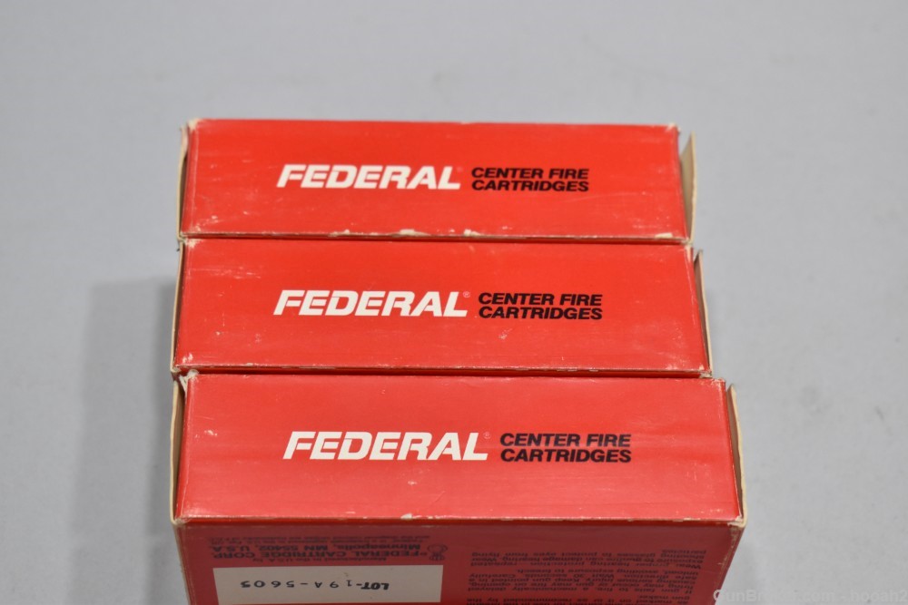 3 Boxes 133 Rds & 10 Fired Cases Federal 32 H&R Magnum Mag 85 G JHP-img-3