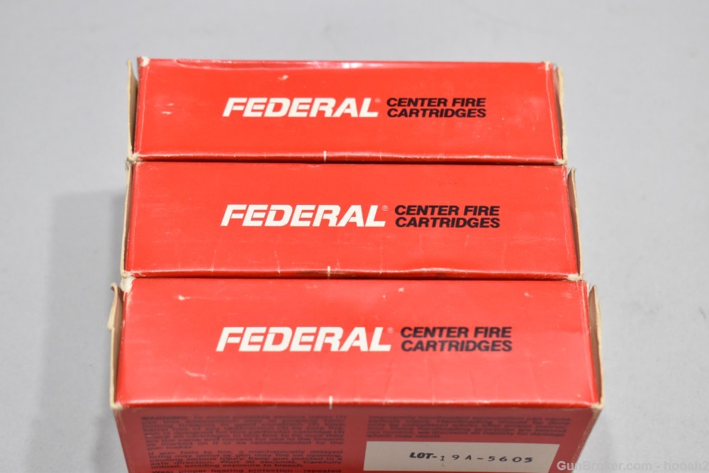 3 Boxes 133 Rds & 10 Fired Cases Federal 32 H&R Magnum Mag 85 G JHP-img-1