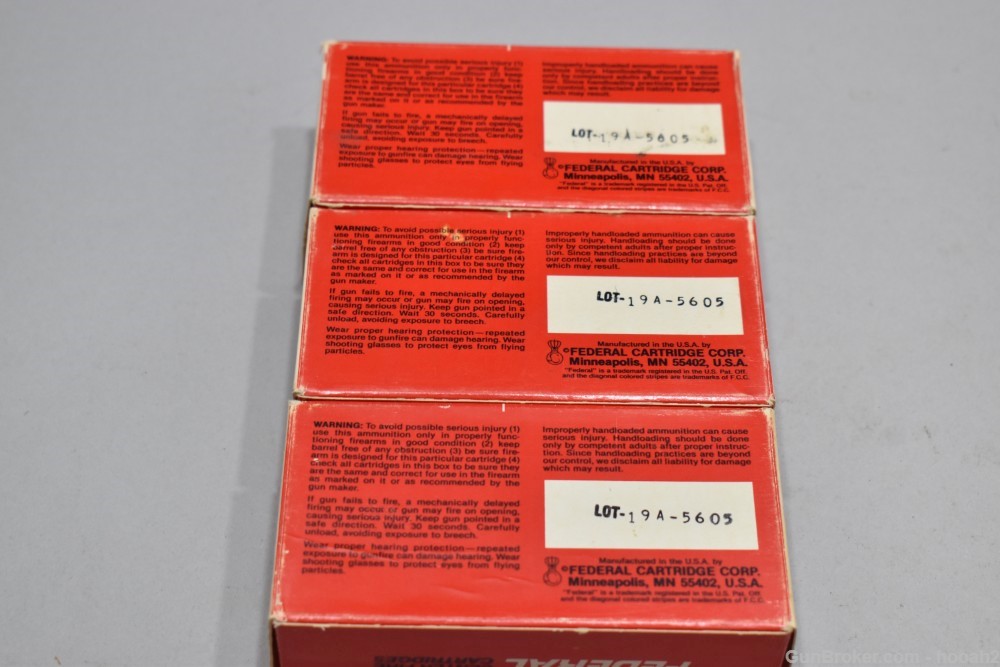 3 Boxes 133 Rds & 10 Fired Cases Federal 32 H&R Magnum Mag 85 G JHP-img-5