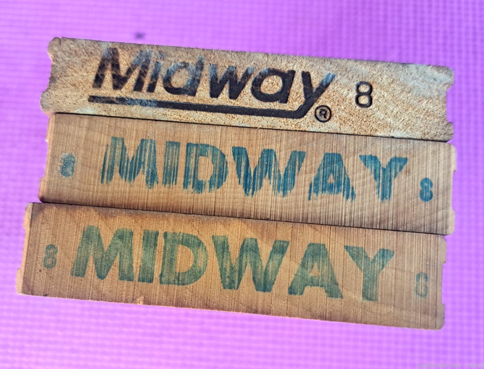 Lot of 3 Midway Wooden Cartridge Reloading Holders-img-2