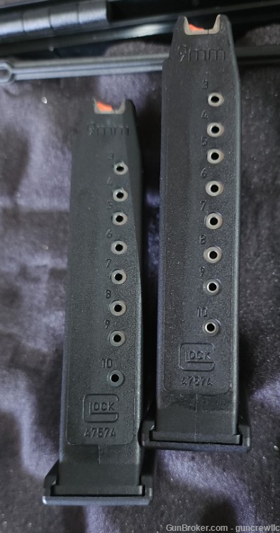Glock 43X G43X Red White Blue Distressed Cerakote 9mm G43-X Layaway-img-2