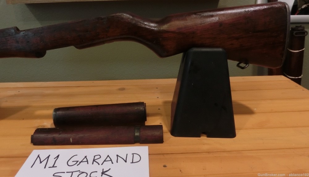 M1 Garand Stock with 2 hand guards-img-2