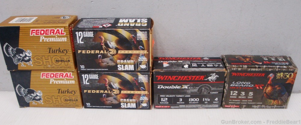 Lot Of 60 Rounds Of 12 Ga Turkey Loads - Excellent Condition-img-0