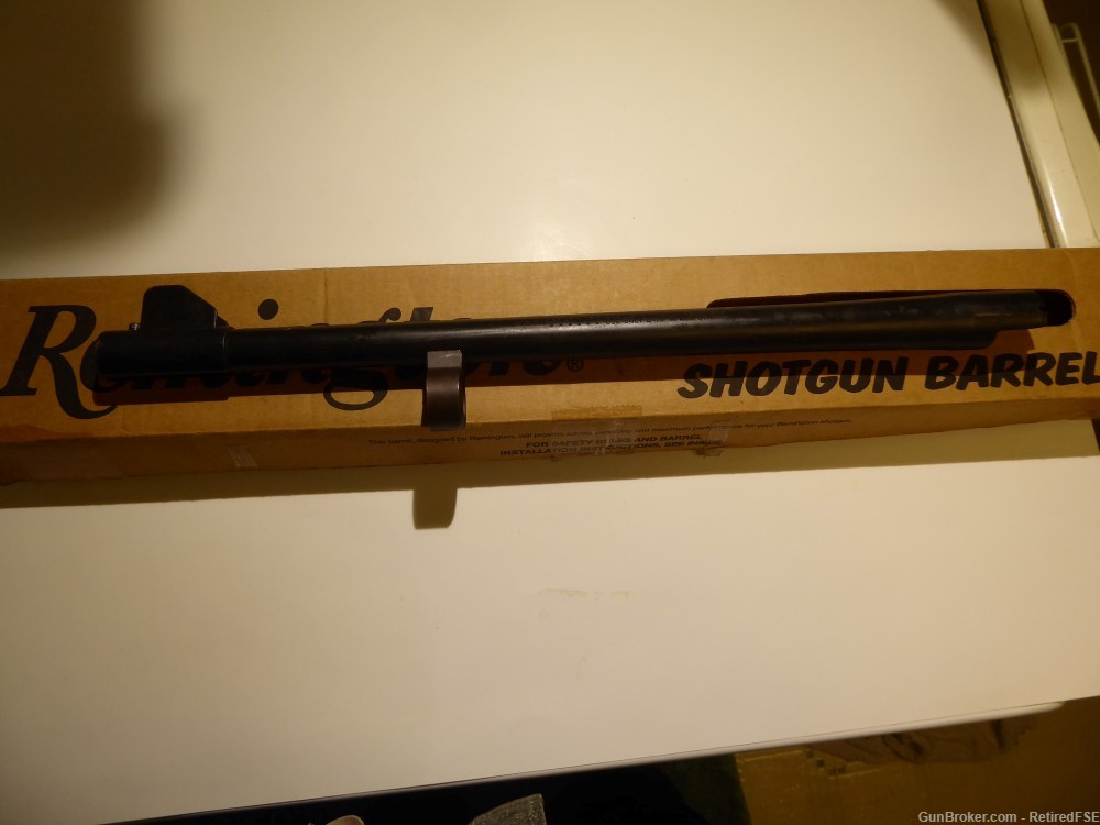 Remington 870 18 inch barrel with aged Sage International nightsite assembl-img-4