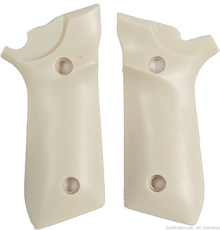 Taurus PT 92, 99, 100 & 101 Ivory-Like Grips, Smooth-img-0