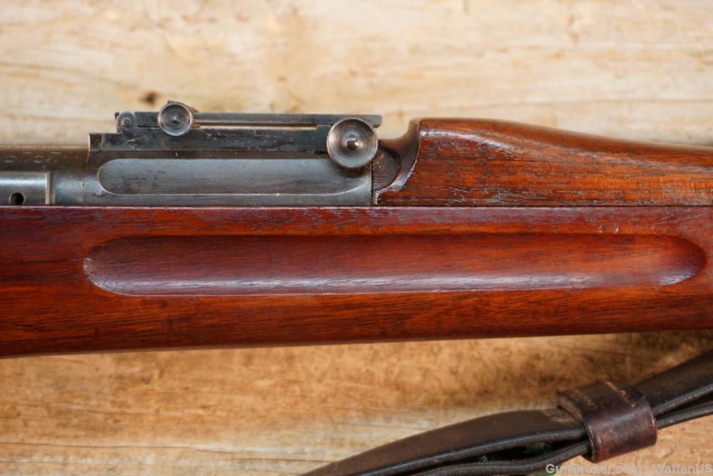Springfield M1903 June 1909 HIGH CONDITION early no-groove handguard EXC 03-img-24