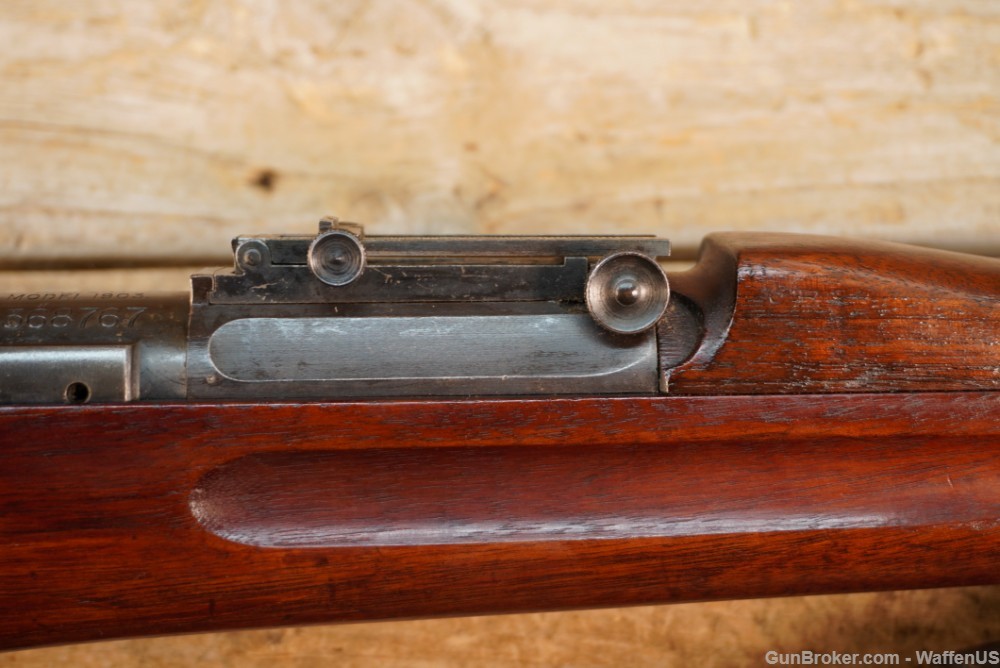 Springfield M1903 June 1909 HIGH CONDITION early no-groove handguard EXC 03-img-23